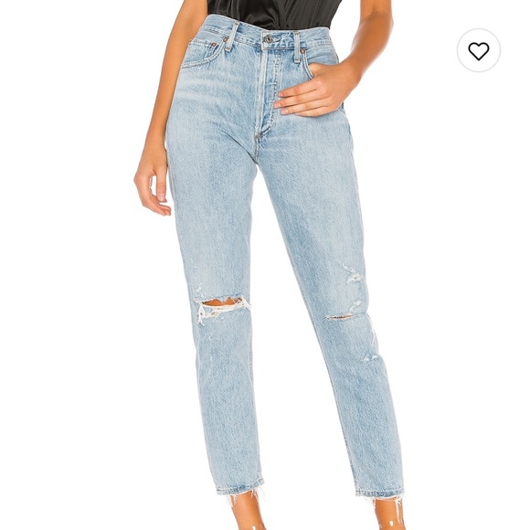 Agolde Jane high rise classic denim - Picture 1 of 2